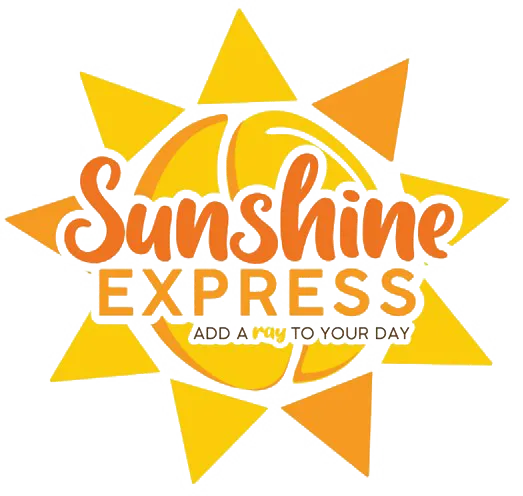 Sunshine Express Coffee, Billings, Montana Logo